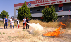 İtfaiye'den lösemili çocuklara yangın eğitimi