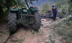 İşçileri taşıyan traktör devrildi: 16 işçi yaralı