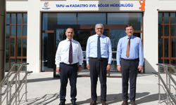 Başkan Küpeli’den Tapu Kadastro Bölge Müdürü Kılıç'a ziyaret