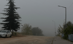 Bu sabah Eskişehir'in bazı bölgelerinde sis görüldü
