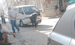 Erenköy Mahallesi'nde kaza motorluya araba çarptı
