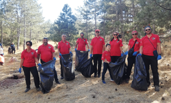 Eskişehir'de büyük temizliğe 60 gönüllü katıldı