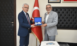 Rektör Çolak, Başkan Bozkurt'u ziyaret etti
