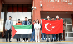 Anadolu Üniversitesi öğrencilerinden Filistin’e destek