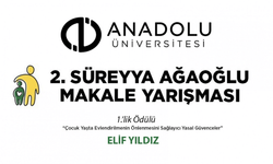 Anadolu Üniversitesi öğrencisinden birincilik ödülü