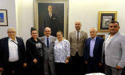 CHP İnönü ilçe yönetiminden Büyükerşen’e nezaket ziyareti