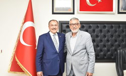Eski Bakan Eroğlu’ndan Başkan Bozkurt’a ziyaret