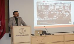 Edebiyat Fakültesinde 'Cumhuriyet ve Kadın Hakları' konferansı düzenlendi