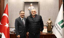 Tepebaşı Belediye Başkanı Ahmet Ataç, Eskişehirli hayırsever iş insanı ile bir araya geldi