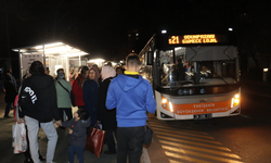 Belediye otobüsü geç geldi vatandaş isyan etti