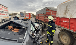 Eskişehir'de feci kaza: Römorka arkadan çarptı 1 kişi yaralandı