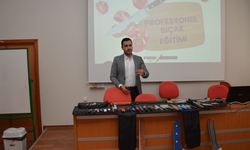 Profesyonel bıçak eğitimi semineri düzenlendi