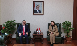 Emine Nur Günay'dan Vali Aksoy'a ziyaret