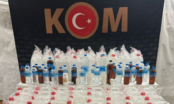 Eskişehir'de kaçak alkol operasyonu: Bir ev ve bir iş yerinde 380 litre alkol