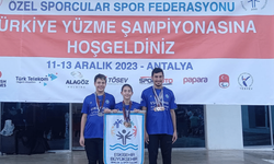 Büyükşehir'in özel sporcuları madalyaları topladı