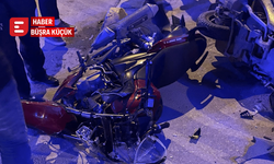 Eskişehir’de iki motosiklet birbirine girdi