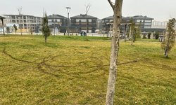 Eskişehir'de motosikletliler parkları tahrip etti