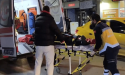 Eskişehir'de feci kaza! Motosikletli kuryenin bacağı kırıldı