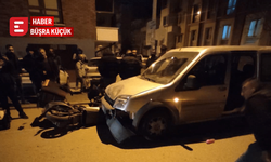 Eskişehir’de otomobil ve moto kurye çarpıştı: 1 yaralı