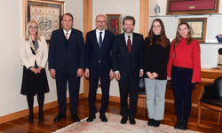 Makedonya Büyükelçisi'nden Rektör Erdal’a ziyaret