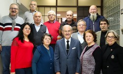 Tüm emeklilerin sendikası, Yılmaz Büyükerşen'i ziyaret etti