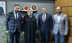 Eskişehir ilçe muhtarlarından Ayşen Gürcan'a ziyaret