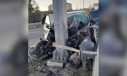 Eskişehir'deki feci kazada sürücü hayatını kaybetti