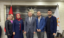 Öz Sağlık İş'ten AK Parti Tepebaşı İlçe Başkanlığına ziyaret