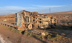 Eskişehir'de şarampole yuvarlanan kamyon kazasının detayları belli oldu