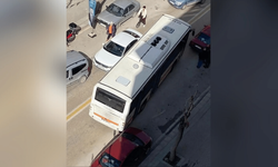 Eskişehir'de belediye otobüs ile araç çarpıştı