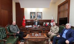 Jandarma Asayiş Vakfı Genel Müdürü Emekli Tuğgeneral'den Vali Aksoy'a ziyaret