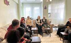 AK Partili Gürcan'dan şehit Muhammed Tunahan Evcin'in ailesine ziyaret