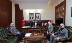 TÜİK Bilgi Dağıtım ve İletişim Daire Başkanından Vali Aksoy'a ziyaret