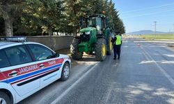 Eskişehir'de trafik denetimlerinde 827 araç trafikten men edildi
