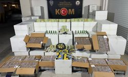 Eskişehir'de, piyasa değeri 1 milyon TL olan kaçak tütün ürünleri ele geçirildi