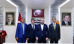 Gürhan Albayrak MHP Sarıcakaya İlçe Başkanıyla bir araya geldi