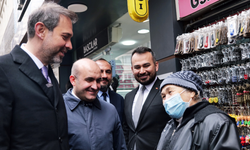 Gürhan Albayrak, Bakan Bayraktar'ın esnaf ziyaretine katıldı