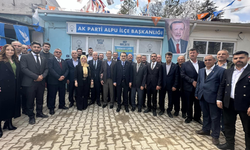 MHP Teşkilatı Alpu İlçe Başkanlığını ziyaret etti