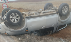 Eskişehir'de korkunç kaza: Kamyonet şarampole devrildi