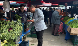 Bağımsız Büyükşehir Adayı Karakaş’tan pazar ziyareti