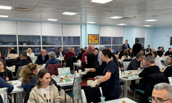 Yaşar Bildirici hastane çalışanlarıyla iftar yaptı