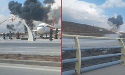 Türk Yıldızları eğitim uçağı düştü! 1 personel şehit oldu