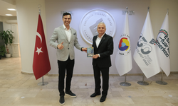 Recep Özer ETO Başkanı Metin Güler’i ziyaret etti
