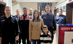 Kaymakam Eroğlu'ndan jandarma komutanlığına ziyaret