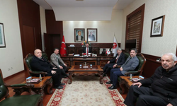 Vali Aksoy Türk Ocakları Şube Başkanını makamında ağırladı