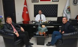 İnönü Sulama Birliği Başkanından Serhat Hamamcı'ya ziyaret