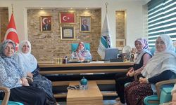 AK Parti Mihalgazi İlçe Kadın Kollarından Başkan Güneş'e ziyaret