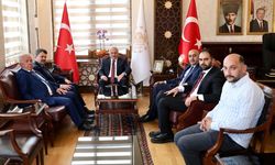 Eskişehir Cumhuriyet Başsavcısından Aksaray Valisine ziyaret