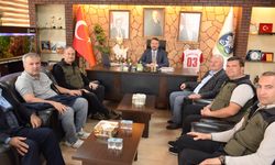 Eskişehir Orman Bölge Müdüründen Sandıklı Belediye Başkanına ziyaret