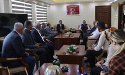 Fatih Dönmez'den Günyüzü Belediye Başkanına ziyaret